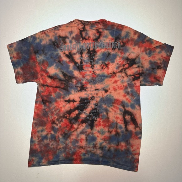 Bat Sabbath Tie Dye Tour Tee - Picture 2 of 4